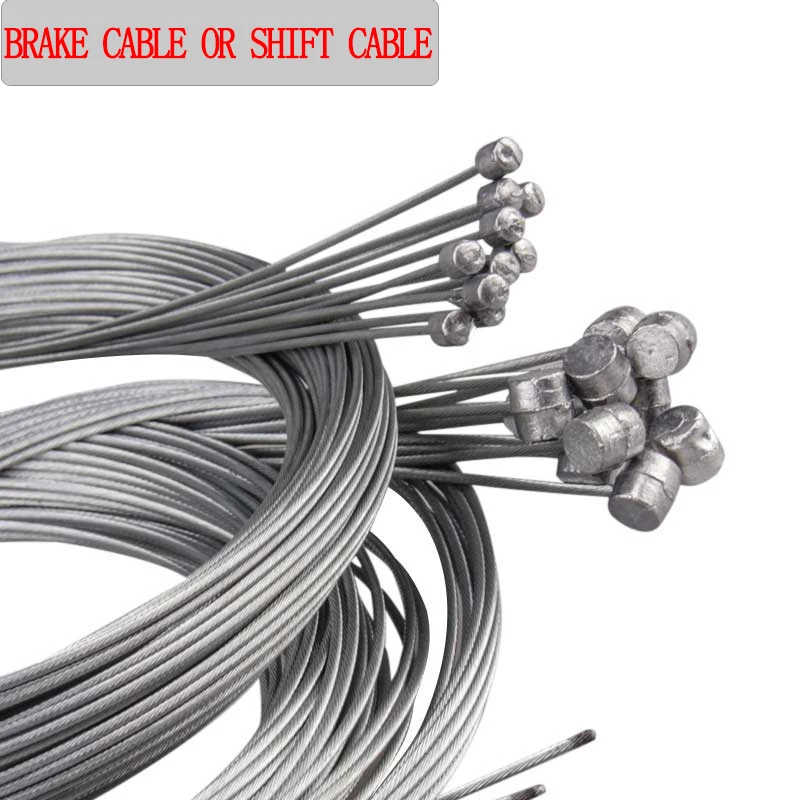 10PCS Bicycle Brake Cables Shift Cable Mountain Road Bike Brake Inner Cable Bike Front Rear Brake Stainless Steel Cable Wire
10PCS Bicycle Brake Cables Shift Cable Mountain Road Bike Brake Inner Cable Bike Front Rear Brake Stainless Steel Cable Wire