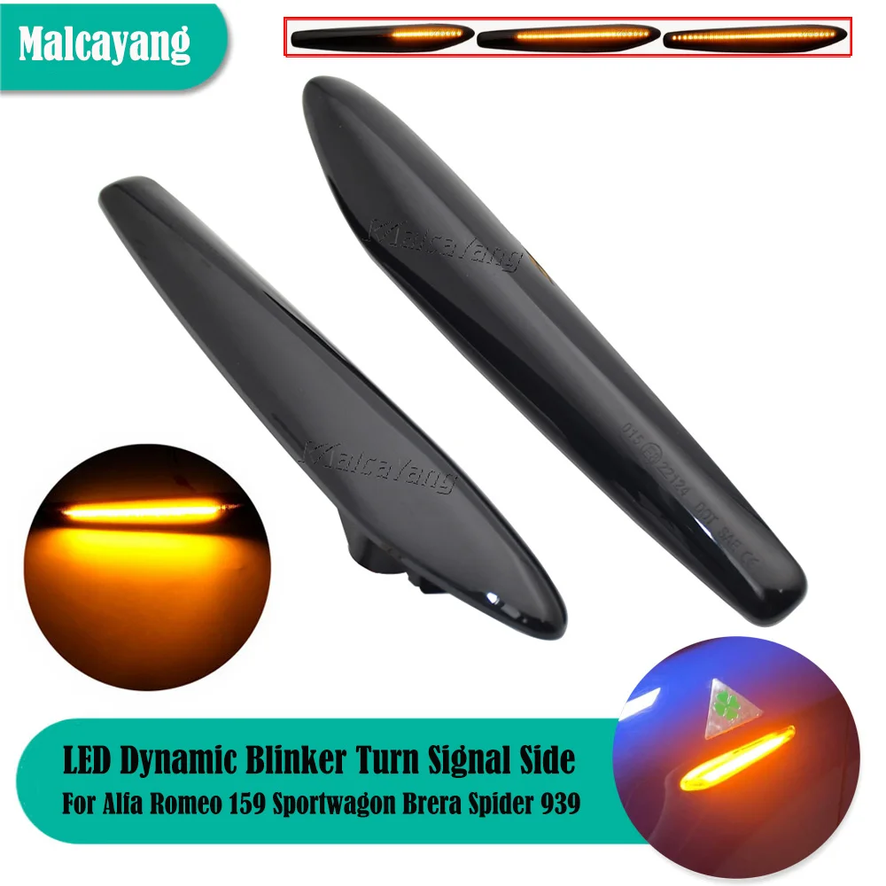 For Alfa Romeo 159 Sportwagon Boera Spider Typ 939 60691105 Dynamic Turn Signal Light LED Side Rearview Sequential Blinker
For Alfa Romeo 159 Sportwagon Boera Spider Typ 939 60691105 Dynamic Turn Signal Light LED Side Rearview Sequential Blinker