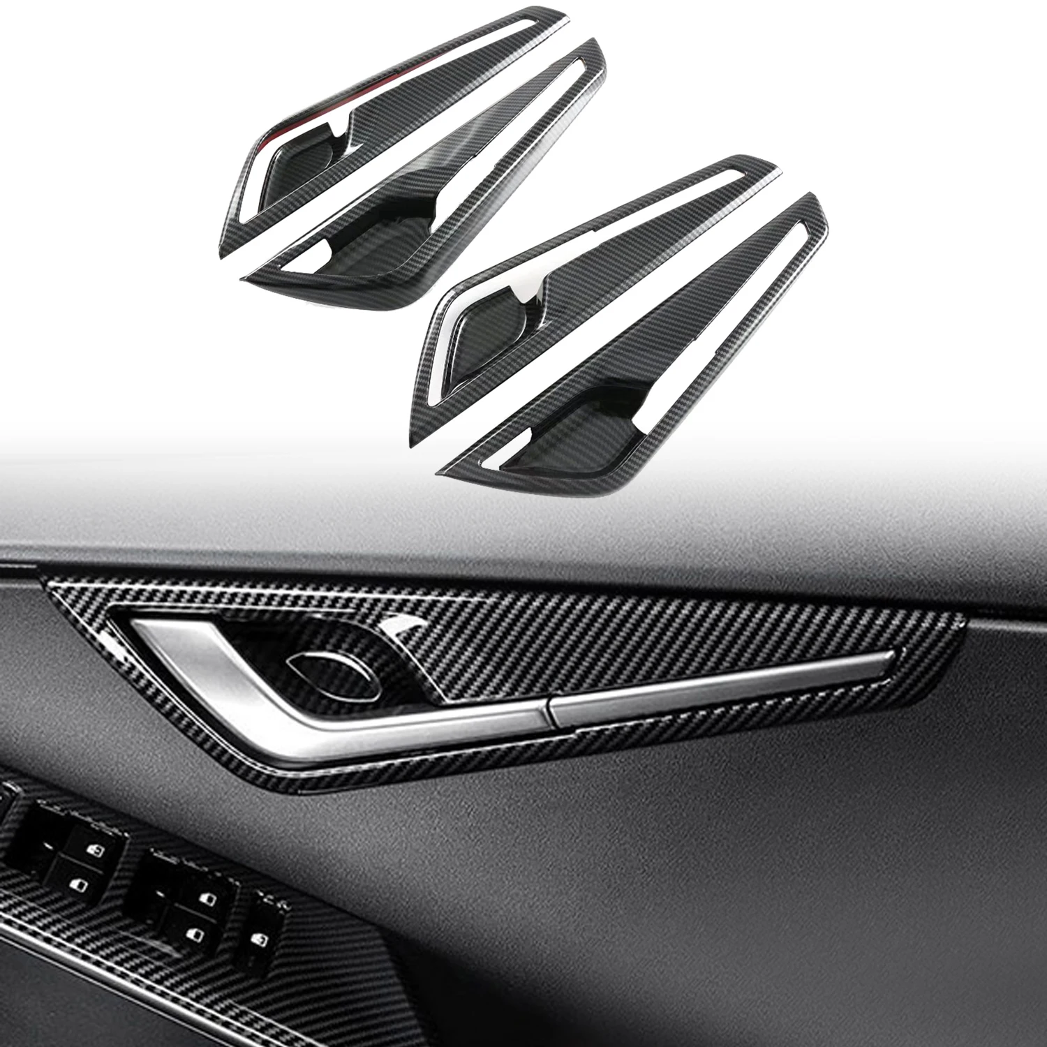 for Kia Niro SG2 2022 2023 Accessories Interior Door Handle Cover Trim Carbon Fiber Painted ABS Plastic 4pcs
for Kia Niro SG2 2022 2023 Accessories Interior Door Handle Cover Trim Carbon Fiber Painted ABS Plastic 4pcs