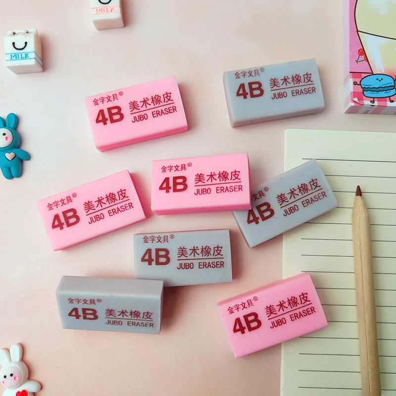 4Pcs/Lot High Quality 4b Eraser Pencil Eraser Student Stationery School Office Supplies
4Pcs/Lot High Quality 4b Eraser Pencil Eraser Student Stationery School Office Supplies