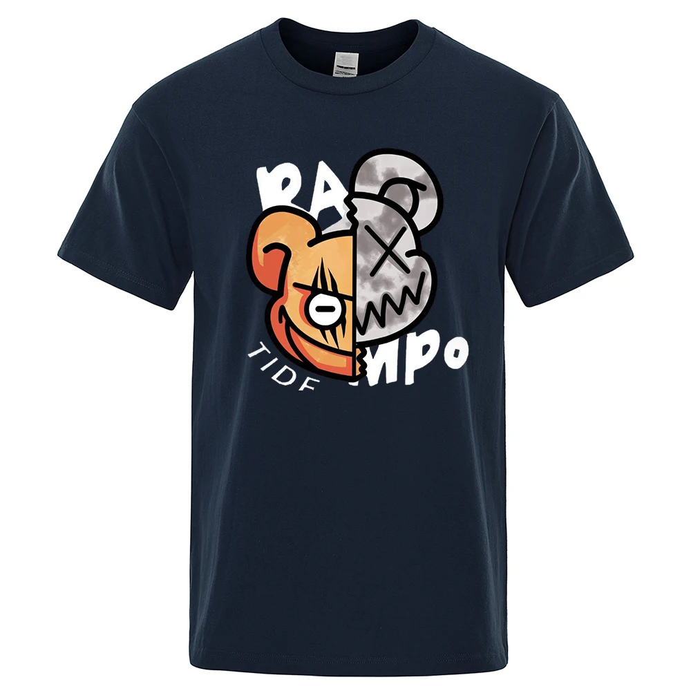 Rogue Badass Bear Cartoons Print T-Shirts Men Casual Loose Clothing Oversized Summer Tops Cotton Cartoon Mens Street Tshirts
Rogue Badass Bear Cartoons Print T-Shirts Men Casual Loose Clothing Oversized Summer Tops Cotton Cartoon Mens Street Tshirts