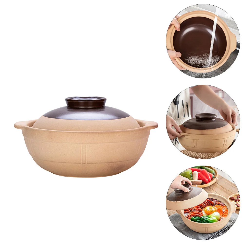 Korean Noodle Pan Clay Pot Oil Strainer Pot Clay Rice Cooker Dish Soup Pot
Korean Noodle Pan Clay Pot Oil Strainer Pot Clay Rice Cooker Dish Soup Pot