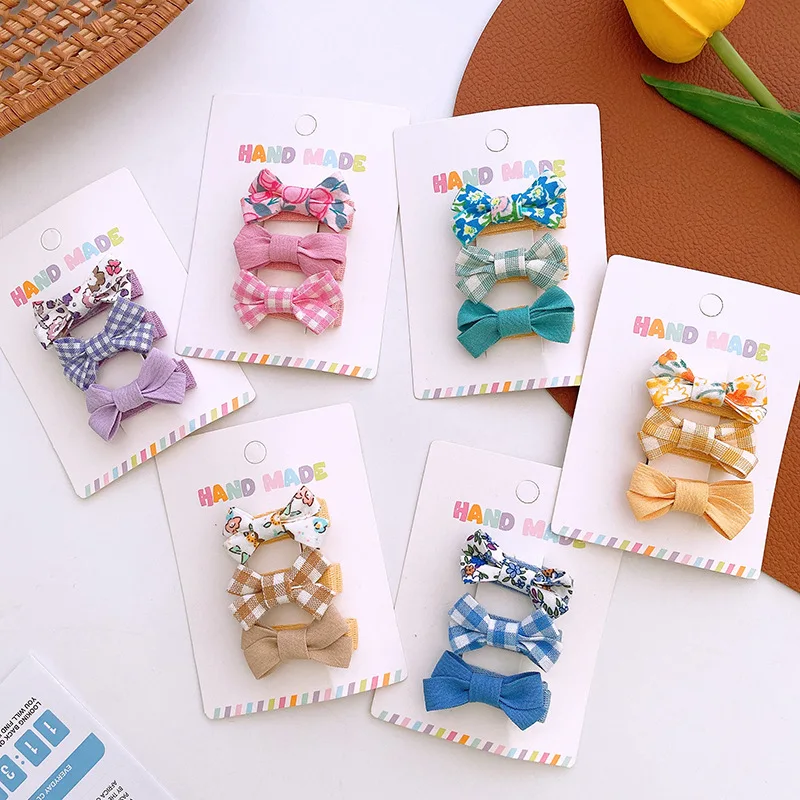 3Pcs Princess Hair Accessories Floral Plaid Bows Baby Girl Hair Clip Kids Headwear Children Hairpins for Girls
3Pcs Princess Hair Accessories Floral Plaid Bows Baby Girl Hair Clip Kids Headwear Children Hairpins for Girls