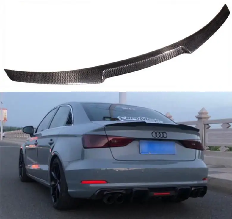 M4 STYLE REAL CARBON FIBER REAR TAIL WING TRUNK LIP SPOILER FOR Audi A3 S3 RS3 SLINE 2014 2015 2016 2017 2018 2019 2020
M4 STYLE REAL CARBON FIBER REAR TAIL WING TRUNK LIP SPOILER FOR Audi A3 S3 RS3 SLINE 2014 2015 2016 2017 2018 2019 2020