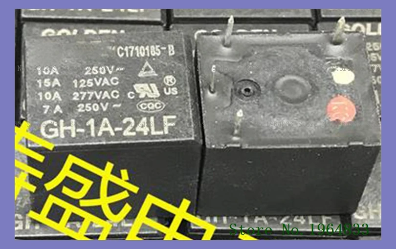 Реле GH-1A-24LF 24V 4
Реле GH-1A-24LF 24V 4