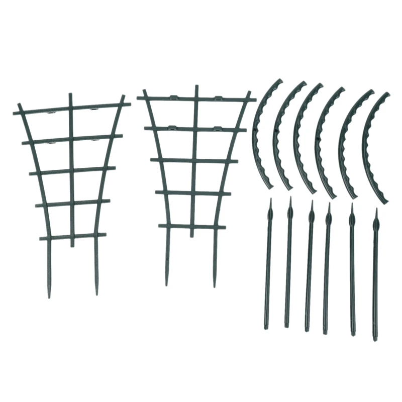 4PCS Garden Plant Climbing Trellis Flowers Vines Vining Patio Climbing Support With 6Pcs Arcuated Supports Stakes
4PCS Garden Plant Climbing Trellis Flowers Vines Vining Patio Climbing Support With 6Pcs Arcuated Supports Stakes