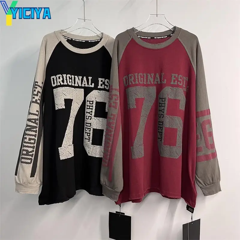 YICIYA t-shirts oversized Korean Fashion winter tshirt New Letter Printing Long Sleeve T-shirt for Women crop top tees y2k 2023
YICIYA t-shirts oversized Korean Fashion winter tshirt New Letter Printing Long Sleeve T-shirt for Women crop top tees y2k 2023