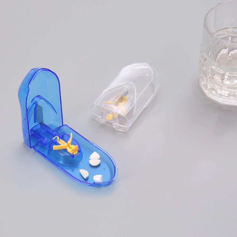 Medicine Pill Holder Tablet Cutter Splitter Pill Case Mini Portable Storage Box Pill Tablet Pill Cutter Divider
Medicine Pill Holder Tablet Cutter Splitter Pill Case Mini Portable Storage Box Pill Tablet Pill Cutter Divider