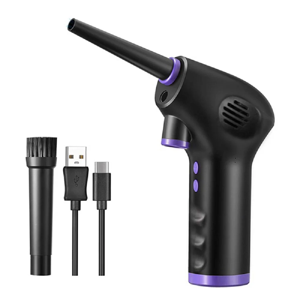 Wireless Air Duster USB Dust Blower Handheld Dust Collector Portable for PC Laptop Car Clean Keyboard Metal Decorative Plate
Wireless Air Duster USB Dust Blower Handheld Dust Collector Portable for PC Laptop Car Clean Keyboard Metal Decorative Plate