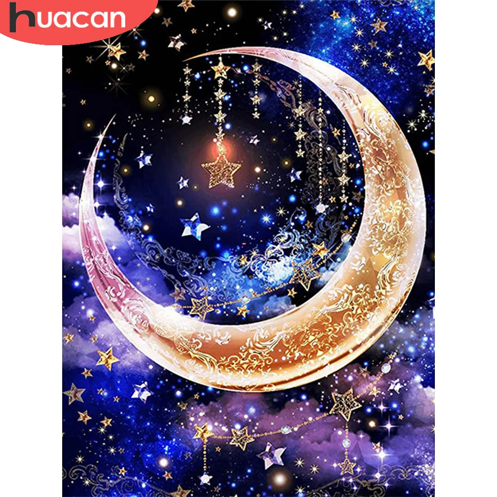 HUACAN 5d Full Square Diamond Painting Landscape Embroidery Cross Stitch Moon Mosaic Handicrafts Home Decor Gift
HUACAN 5d Full Square Diamond Painting Landscape Embroidery Cross Stitch Moon Mosaic Handicrafts Home Decor Gift
