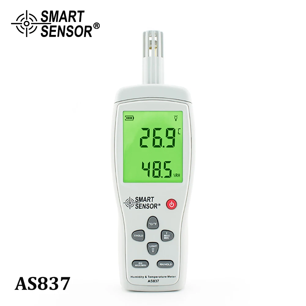 SMART SENSOR Humidity digital Temperature Meter hygrometer humidity meter gauge temperature humidity sensor Tools-10~50C 5%~98%
SMART SENSOR Humidity digital Temperature Meter hygrometer humidity meter gauge temperature humidity sensor Tools-10~50C 5%~98%