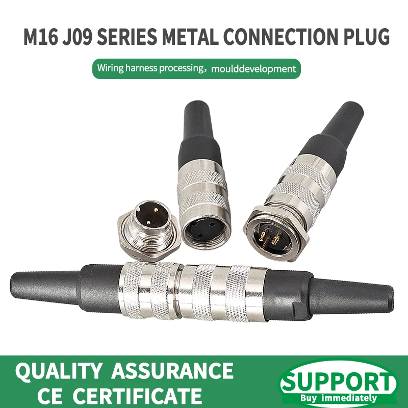 5/10/100sets M16-09 series positive and negative aviation socket plug Including 2 3 4 5 6 7 8 12 16 19 24 pin kindful connector
5/10/100sets M16-09 series positive and negative aviation socket plug Including 2 3 4 5 6 7 8 12 16 19 24 pin kindful connector