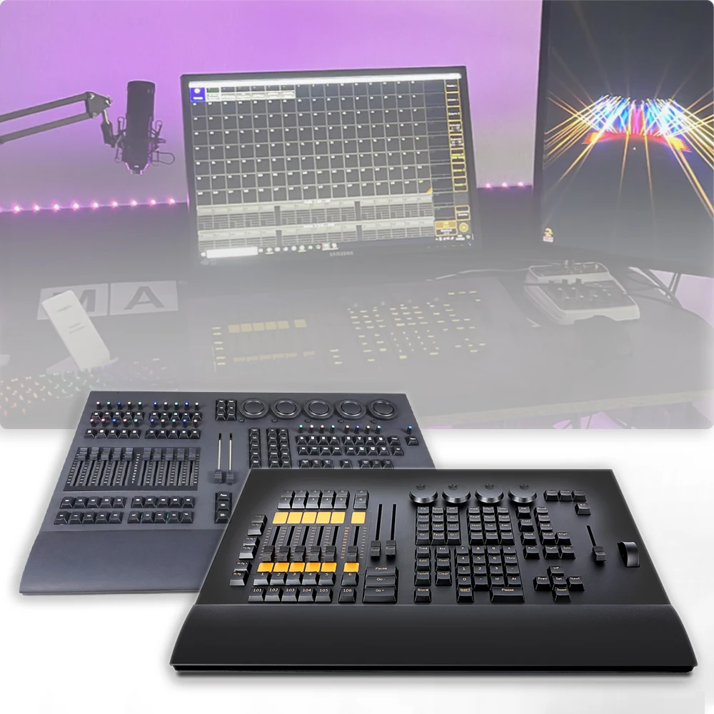 stage Light DMX Console m2 Wing Fader Wing Command Controller For Stage DJ Party m3 Lighting Equipment
stage Light DMX Console m2 Wing Fader Wing Command Controller For Stage DJ Party m3 Lighting Equipment
