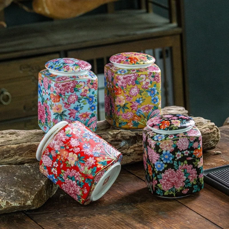 Creative Painted Enamel Sealed Tea Cans with Lid Food Candy Storage Jars Kitchen Storage Containers Sugar Jars Crafts Home Decor
Creative Painted Enamel Sealed Tea Cans with Lid Food Candy Storage Jars Kitchen Storage Containers Sugar Jars Crafts Home Decor