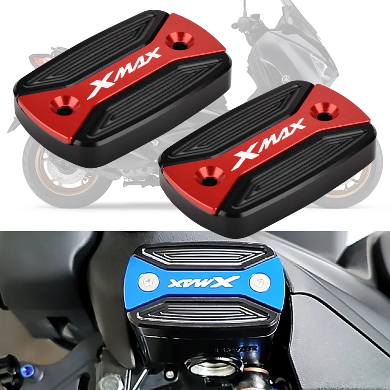 Motorcycle Brake Oil Tank Cover for YAMAHA X-MAX 400/300/250/125 Upper Pump Cap CNC Aluminum Alloy Modification Accessories
Motorcycle Brake Oil Tank Cover for YAMAHA X-MAX 400/300/250/125 Upper Pump Cap CNC Aluminum Alloy Modification Accessories