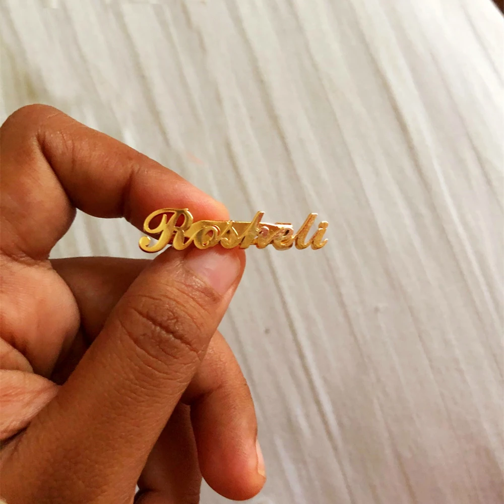 Custom Brooch Can Be Customized Name Jewelry silver Rose Gold Lapel Pin Stainless Steel Ladies Brooch Custom Unique Gift
Custom Brooch Can Be Customized Name Jewelry silver Rose Gold Lapel Pin Stainless Steel Ladies Brooch Custom Unique Gift