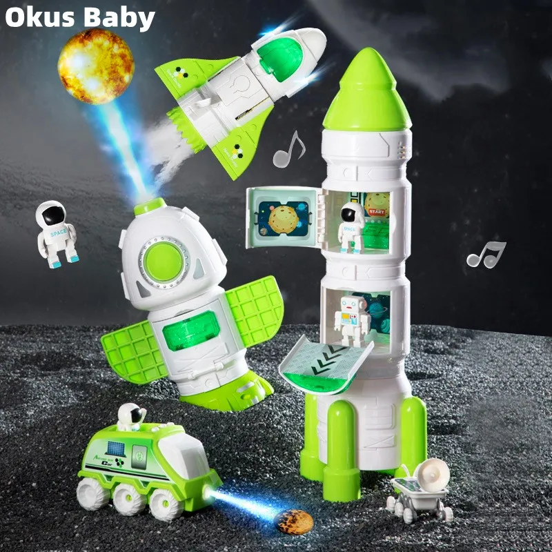 2022 New Spray projection Rocket Toy Astronaut Spaceship Toys Model Shuttle Space Station Rocket Aviation Series Toys Child Gift
2022 New Spray projection Rocket Toy Astronaut Spaceship Toys Model Shuttle Space Station Rocket Aviation Series Toys Child Gift