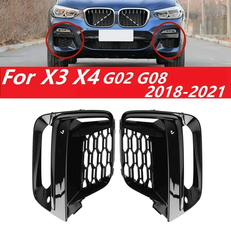 1 пара, передний бампер для BMW X3 G01 X4 G01 G02 G08 18-2020 
1 пара, передний бампер для BMW X3 G01 X4 G01 G02 G08 18-2020