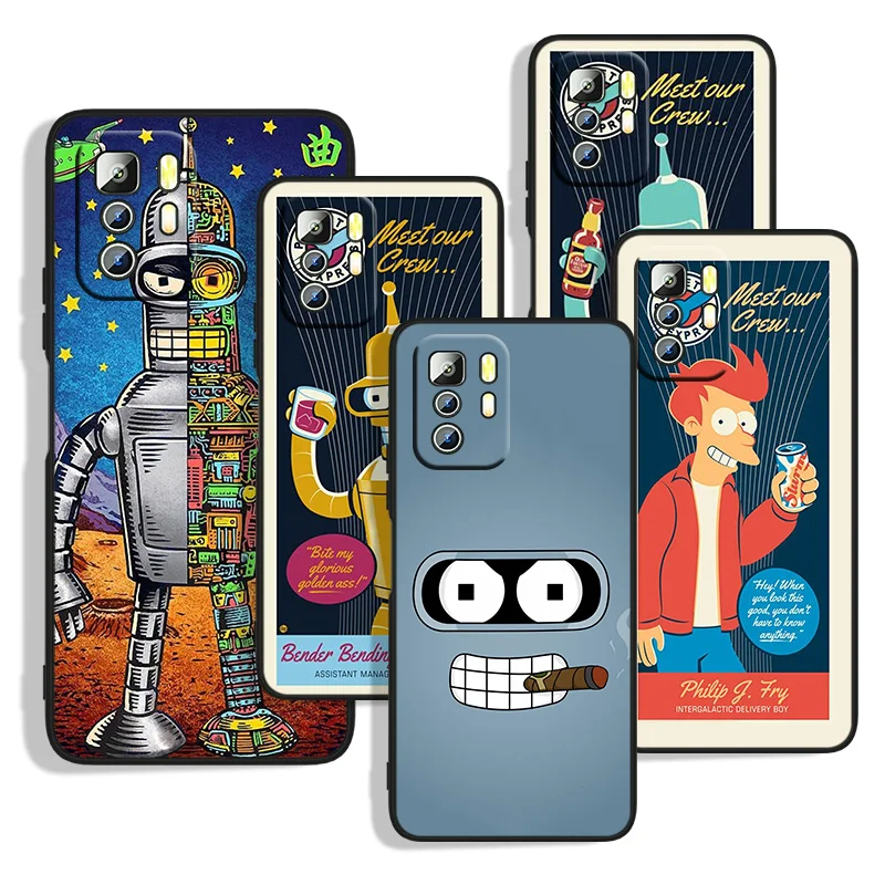 Animation Futurama Bender For Xiaomi Redmi Note 11S 11T 11 10S 10 9T 9S 9 8T 8 7 6 5A 5 4X Pro Black Soft Phone Case Capa
Animation Futurama Bender For Xiaomi Redmi Note 11S 11T 11 10S 10 9T 9S 9 8T 8 7 6 5A 5 4X Pro Black Soft Phone Case Capa