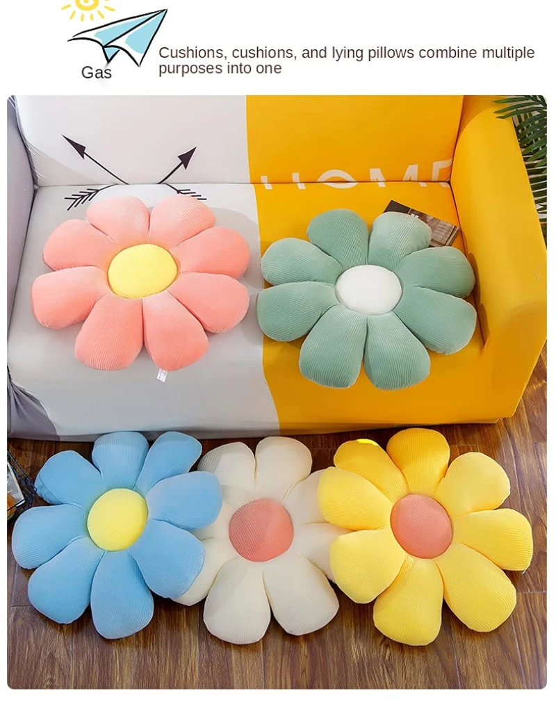 Daisy Pillow Stuffed Flower Cushion Girly Room Decor Sunflower Pillow Bay Window Tatami Floor Cushion Sofa Throw Pillow Oreiller
Daisy Pillow Stuffed Flower Cushion Girly Room Decor Sunflower Pillow Bay Window Tatami Floor Cushion Sofa Throw Pillow Oreiller