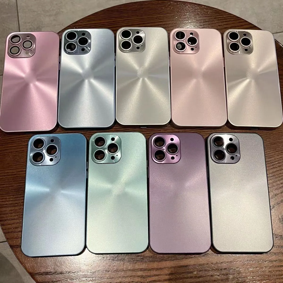 New Electroplated Matte Frosted Case for IPhone 11 12 13 14 Pro max All-Inclusive Anti-fall Case with Lens Protector, Metal Logo
New Electroplated Matte Frosted Case for IPhone 11 12 13 14 Pro max All-Inclusive Anti-fall Case with Lens Protector, Metal Logo