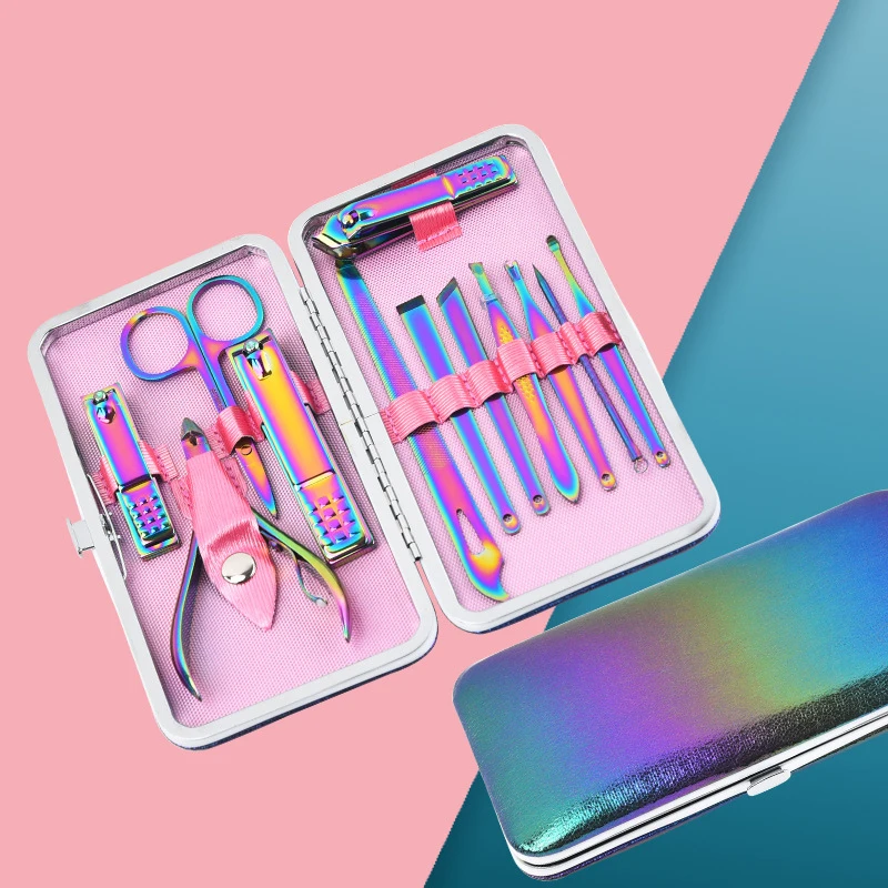12 In1 Manicure Set Pink Nail Clipper Professional Nail Cutter Kits Cuticle Nippers Nail Trimmer Toenail Personal Care Tool Kit
12 In1 Manicure Set Pink Nail Clipper Professional Nail Cutter Kits Cuticle Nippers Nail Trimmer Toenail Personal Care Tool Kit