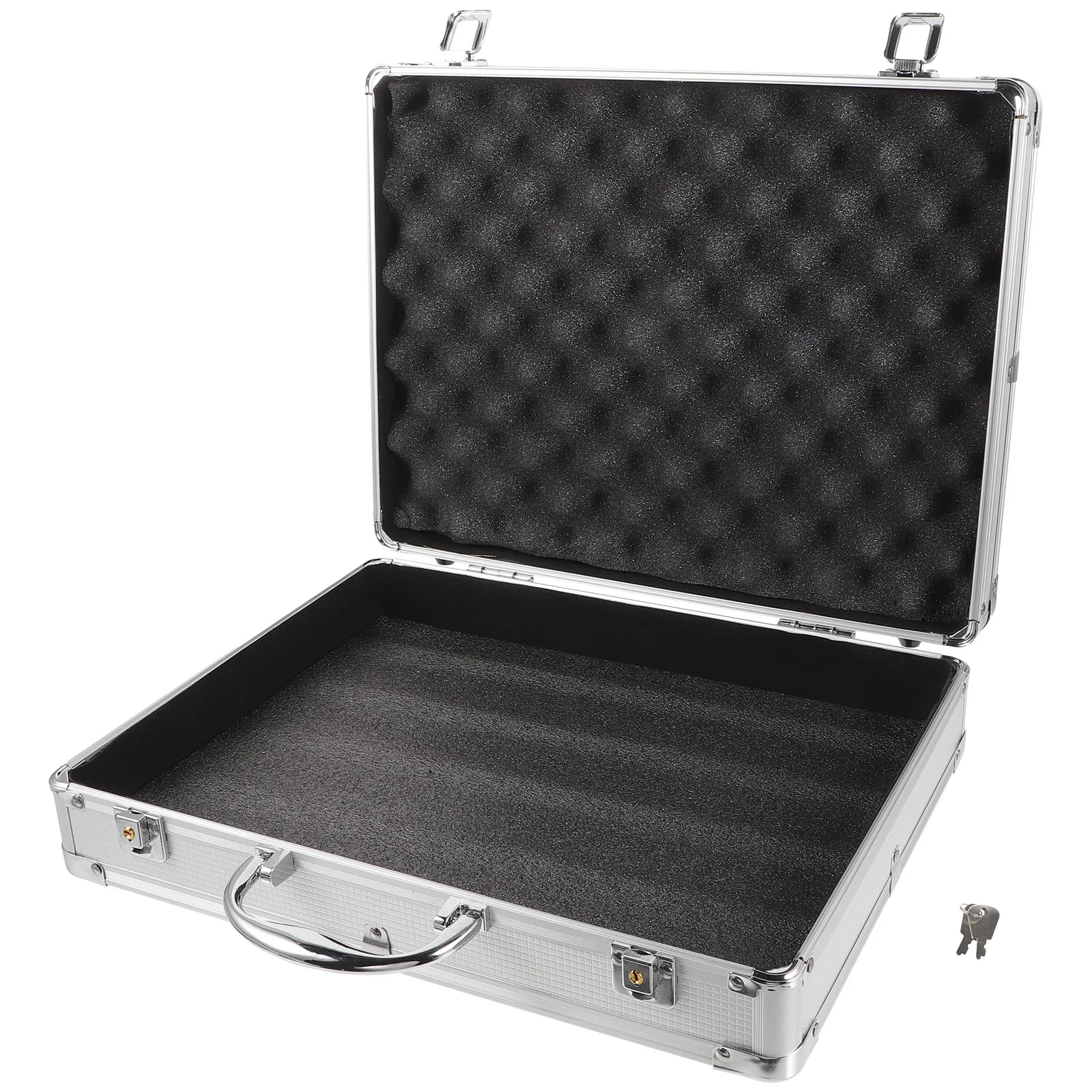 

Дорожный металлический чемодан, портативные инструменты, компактная многофункциональная переносная коробка, держатель для гаджетов и инструментов