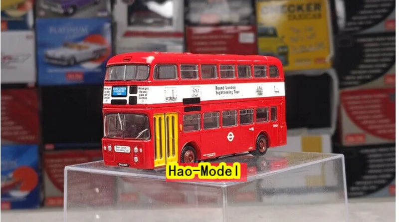 Модель двухслойного автобуса EFE Leyland 1/76 литые детские игрушки из сплава подарки