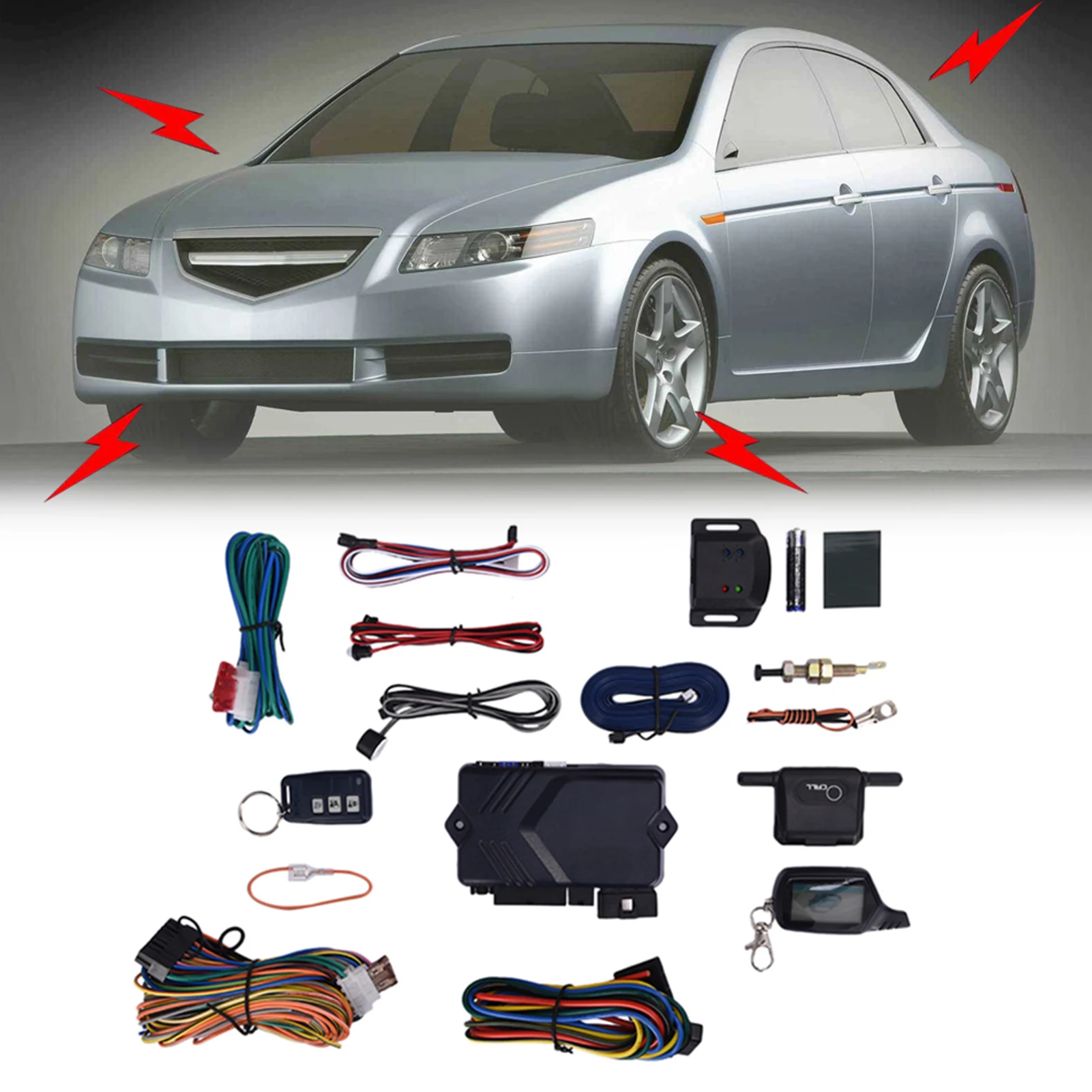 B9 2022 новая автомобильная система сигнализации двойного назначения со