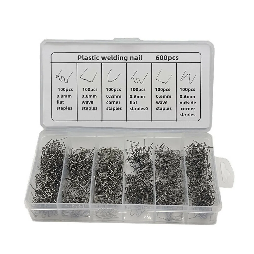 600Pcs Plastic Repair Machine Welding Hot Stapler Bumper Fender Welder Staples Car Accessories High Quality Dent Repairer
600Pcs Plastic Repair Machine Welding Hot Stapler Bumper Fender Welder Staples Car Accessories High Quality Dent Repairer