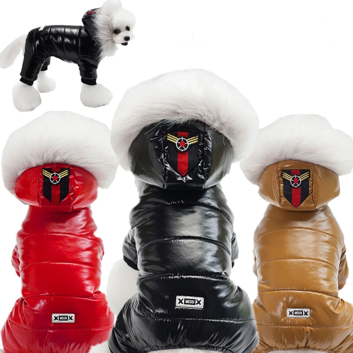 Pet Dog Winter Clothes Waterproof Dog Coat Jacket Small Dog Warm Costume Apparel For Chihuahua French Bulldog
Pet Dog Winter Clothes Waterproof Dog Coat Jacket Small Dog Warm Costume Apparel For Chihuahua French Bulldog