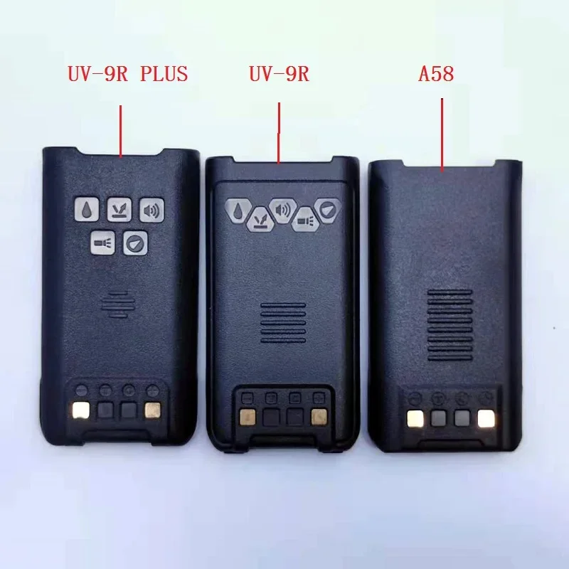 

1/2 pcs 4800mAh Walkie Talkie Battery For Baofeng UV 9r Plus UV-9r UV-XR A58 Rechargeable Li-ion Battery Accessories