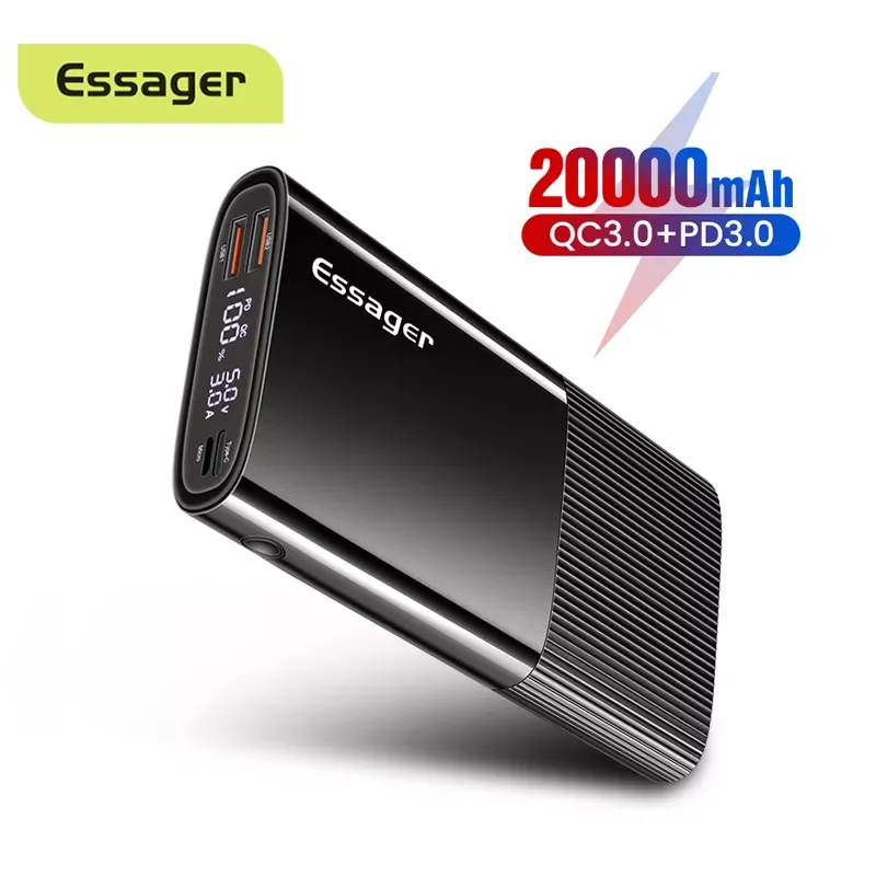 2023New Power Bank 20000mAh USB Type C PD QC 3.0 Powerbank Portable External Battery Pack Charger For Xiaomi 20000 mAh Poverbank
2023New Power Bank 20000mAh USB Type C PD QC 3.0 Powerbank Portable External Battery Pack Charger For Xiaomi 20000 mAh Poverbank