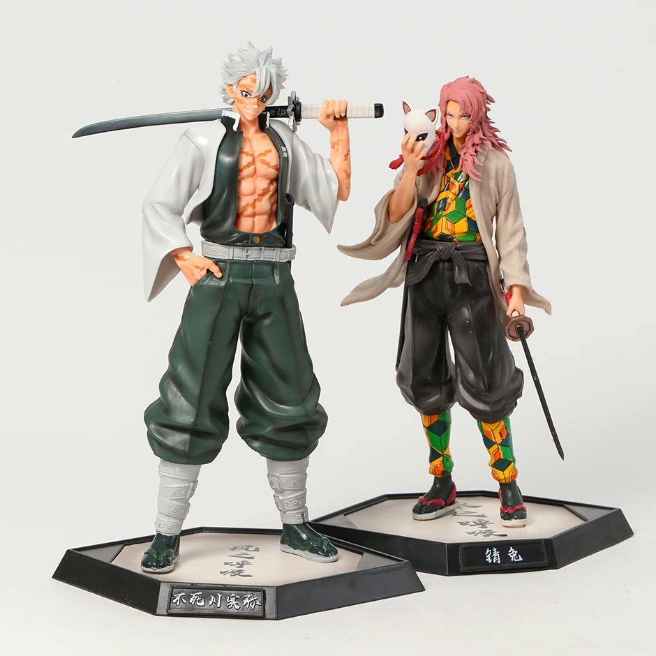 Игрушка-убийца демонов Shinazugawa Sanemi Sabito Kimetsu no Yaiba, фигурка из ПВХ, Коллекционная модель, фигурка для детей, подарок
Игрушка-убийца демонов Shinazugawa Sanemi Sabito Kimetsu no Yaiba, фигурка из ПВХ, Коллекционная модель, фигурка для детей, подарок