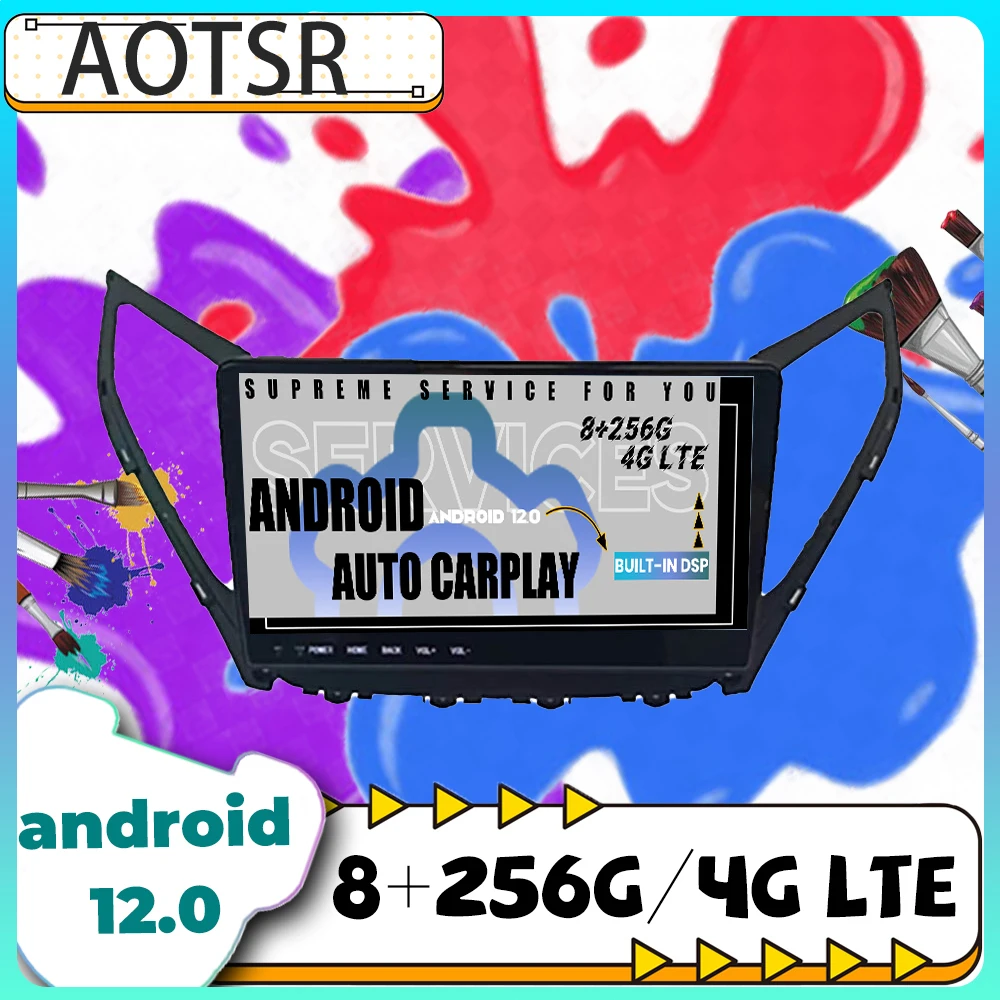 8+256G Android 12 Touch Screen Car Radio For Hyundai Azera 2014-2015 GPS Carplay Central Multimedia Player Stereo Head Unit
8+256G Android 12 Touch Screen Car Radio For Hyundai Azera 2014-2015 GPS Carplay Central Multimedia Player Stereo Head Unit