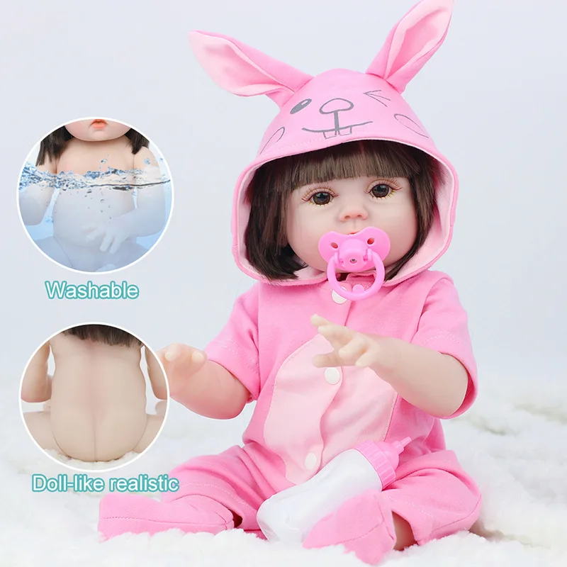 Children‘s Comfort Toy Reborn Doll 53cm Simulated Enamel Doll Girl Simulated Doll Toy 53cm Reborn Doll
Children‘s Comfort Toy Reborn Doll 53cm Simulated Enamel Doll Girl Simulated Doll Toy 53cm Reborn Doll