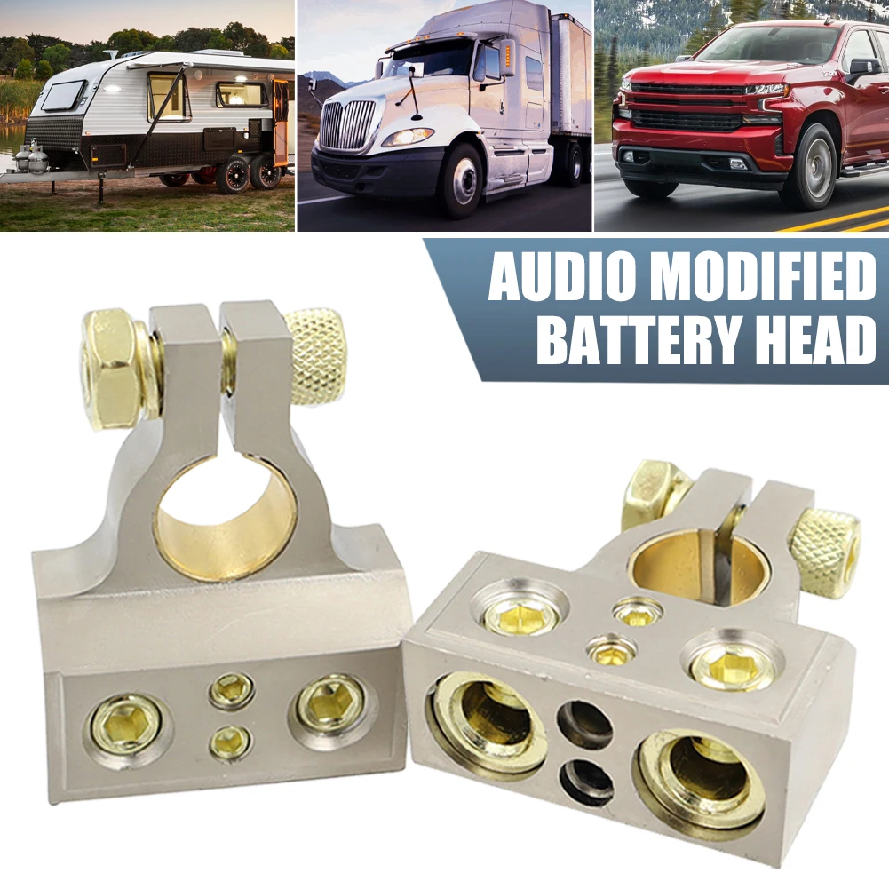 Car Battery Terminal Connectors Car Audio Modification with Cover Positive and Negative Battery Chuc for Car Machine RV Caravan
Car Battery Terminal Connectors Car Audio Modification with Cover Positive and Negative Battery Chuc for Car Machine RV Caravan