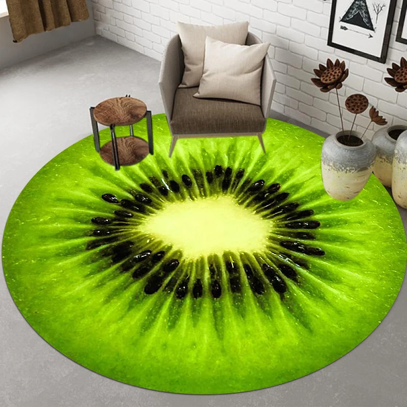 Rug greenl fruit Round Carpet living Room Bedroom Rug Carpet for Living Room 3d children round rug Decorative Bedside Mat
Rug greenl fruit Round Carpet living Room Bedroom Rug Carpet for Living Room 3d children round rug Decorative Bedside Mat
