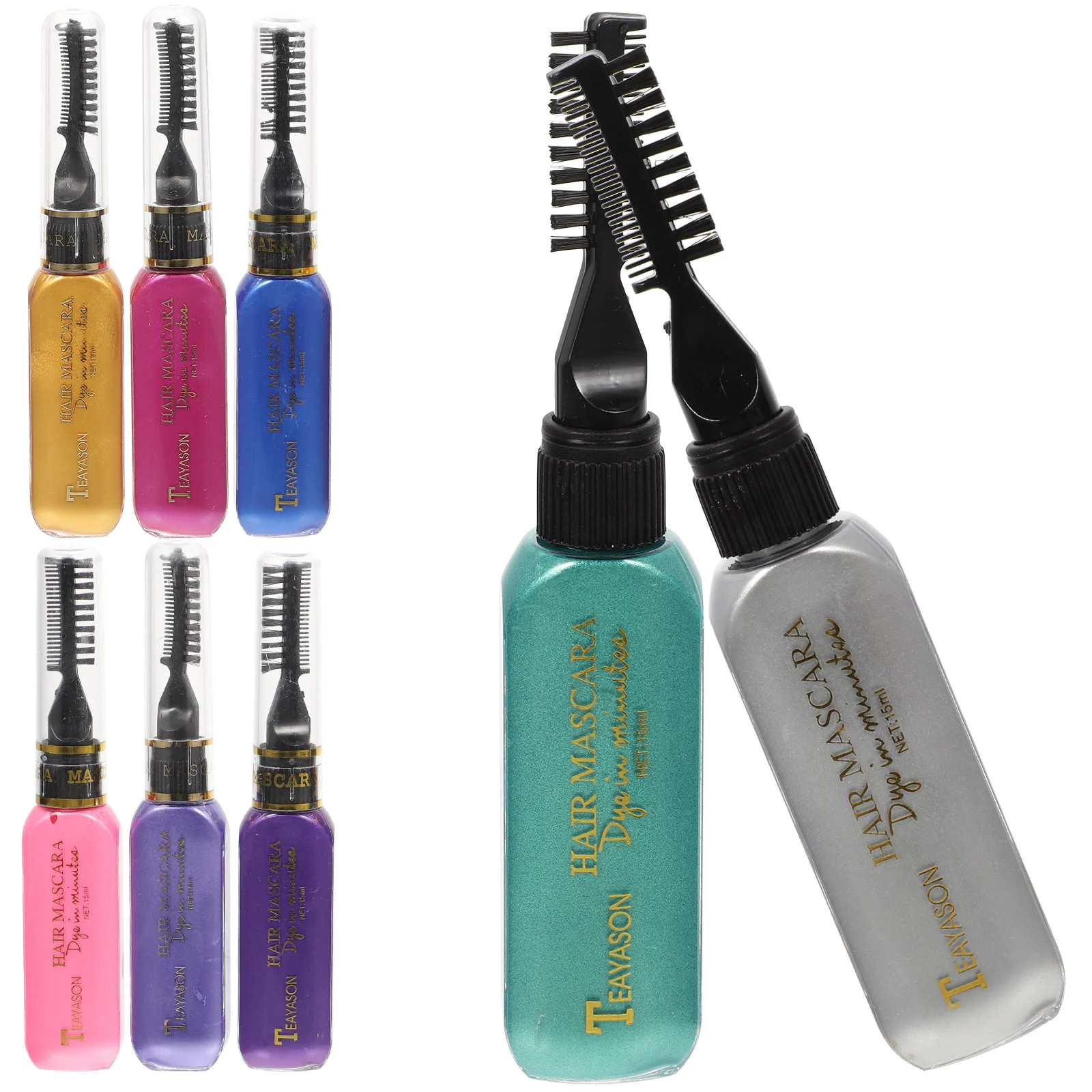 8 шт., одноразовая ручка для временного окрашивания волос 
8 шт., одноразовая ручка для временного окрашивания волос