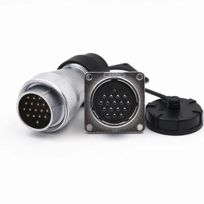 WEIPU WS28 TD+Z Industrial Waterproof Electrical Power Adapter M28 Welding Aviation Connector 2 3 4 8 16 24 26 35 Pin Male Plug
WEIPU WS28 TD+Z Industrial Waterproof Electrical Power Adapter M28 Welding Aviation Connector 2 3 4 8 16 24 26 35 Pin Male Plug