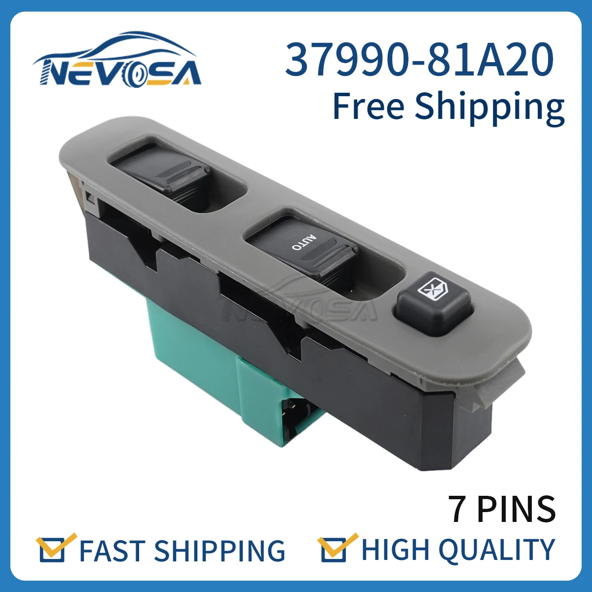 Nevosa 37990-81A20 Free Shipping Power Master Window Switch For Suzuki Jimny FJ 1998-2015 Carry Kasten Carry Pick-up 3799081A20
Nevosa 37990-81A20 Free Shipping Power Master Window Switch For Suzuki Jimny FJ 1998-2015 Carry Kasten Carry Pick-up 3799081A20