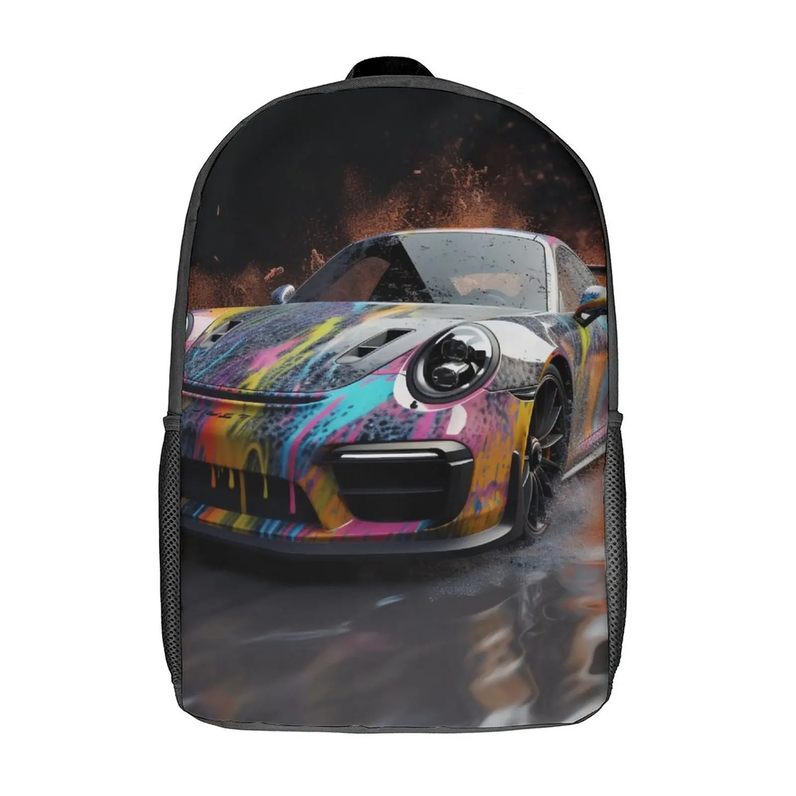 Classic Sports Car Backpack Explosion Liquid Splash Boy Polyester Daily Backpacks Durable Funny School Bags Rucksack
Classic Sports Car Backpack Explosion Liquid Splash Boy Polyester Daily Backpacks Durable Funny School Bags Rucksack