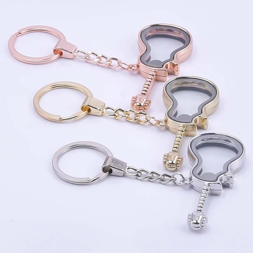 Trendy Rock Guitar KeyChain Glass Floating for Living Charm Locket Medallion Photo Relicario Key Chain Rose Gold Color Jewelry
Trendy Rock Guitar KeyChain Glass Floating for Living Charm Locket Medallion Photo Relicario Key Chain Rose Gold Color Jewelry