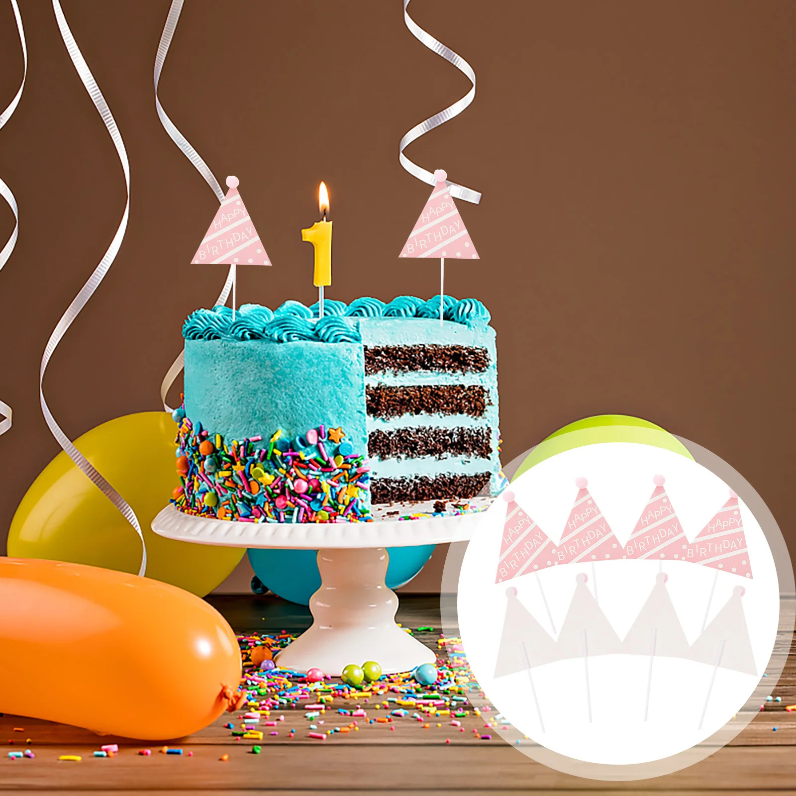 Cupcake Topper Birthdayparty Decoration Hats Picks Flag Decor Ornament Baby Mini Happy Dessert Cakes Banner Plug Paper Flags
Cupcake Topper Birthdayparty Decoration Hats Picks Flag Decor Ornament Baby Mini Happy Dessert Cakes Banner Plug Paper Flags