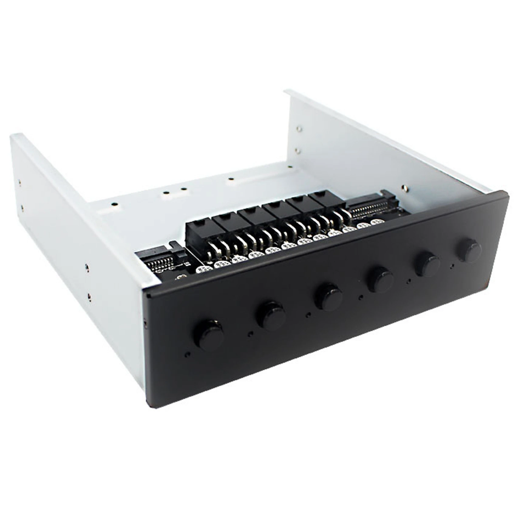 6 Way Hard Disk Selector Controller Hard Drive Power Switch Module for Desktop Computer Support 2.5/3.5 Inch SATA HDD
6 Way Hard Disk Selector Controller Hard Drive Power Switch Module for Desktop Computer Support 2.5/3.5 Inch SATA HDD