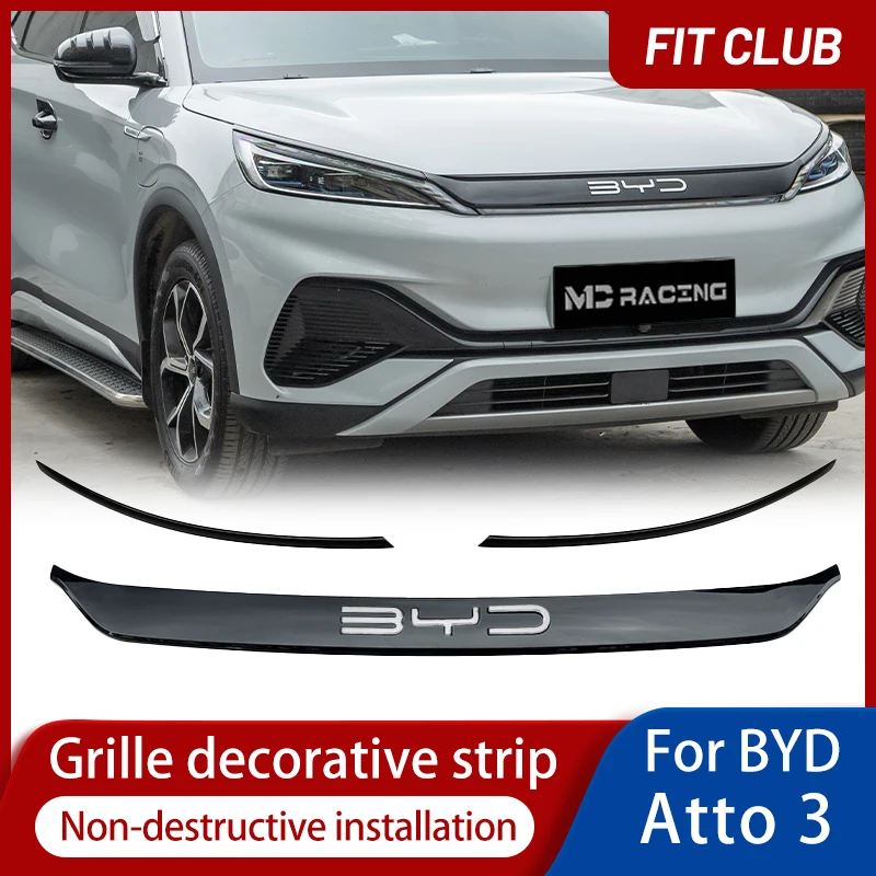 High Quality ABS Bright black Car Styling Grille Slat Grille For BYD Atto 3 2023 2024 yuan plus EV Auto Accessories grill mesh
High Quality ABS Bright black Car Styling Grille Slat Grille For BYD Atto 3 2023 2024 yuan plus EV Auto Accessories grill mesh