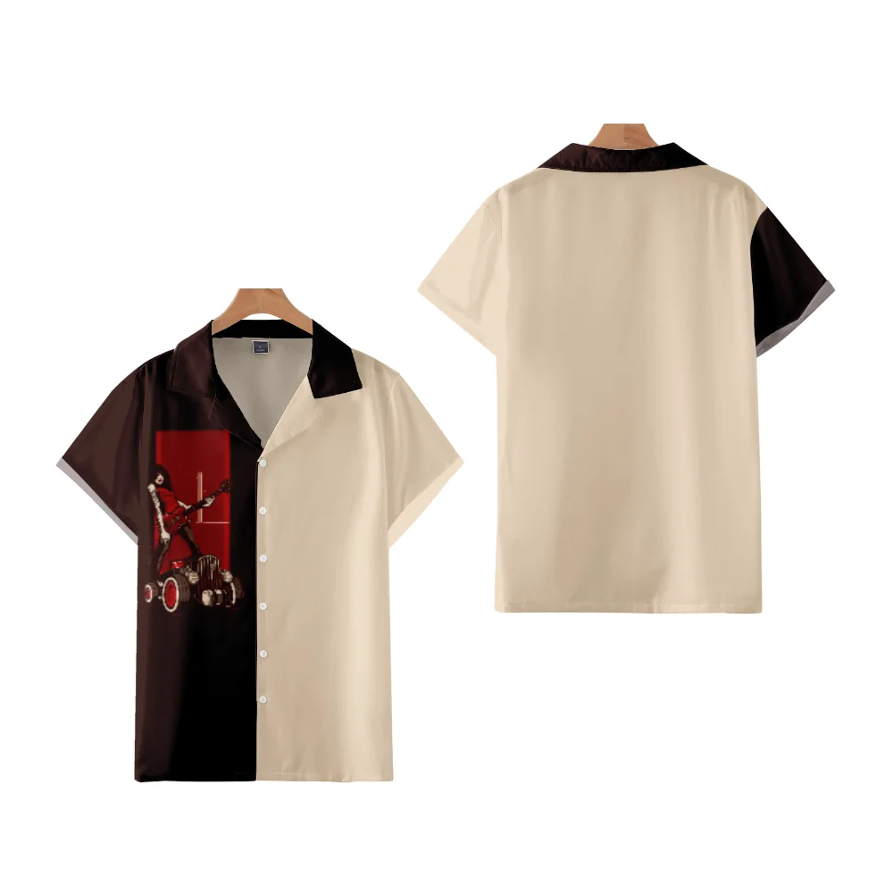 Hot Sale Men's Cuban Shirt Cool Girl 3D Print Hip Hop Summer Short Sleeve Chemise Homme Plus Size for Men And Women
Hot Sale Men's Cuban Shirt Cool Girl 3D Print Hip Hop Summer Short Sleeve Chemise Homme Plus Size for Men And Women