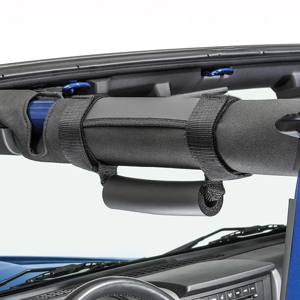 Car Grab Handle Comfortable Grip Non-slip Sponge Detachable Car Roll Bar Armrest Top Grab Handles Grip for Jeep-Wrangler
Car Grab Handle Comfortable Grip Non-slip Sponge Detachable Car Roll Bar Armrest Top Grab Handles Grip for Jeep-Wrangler