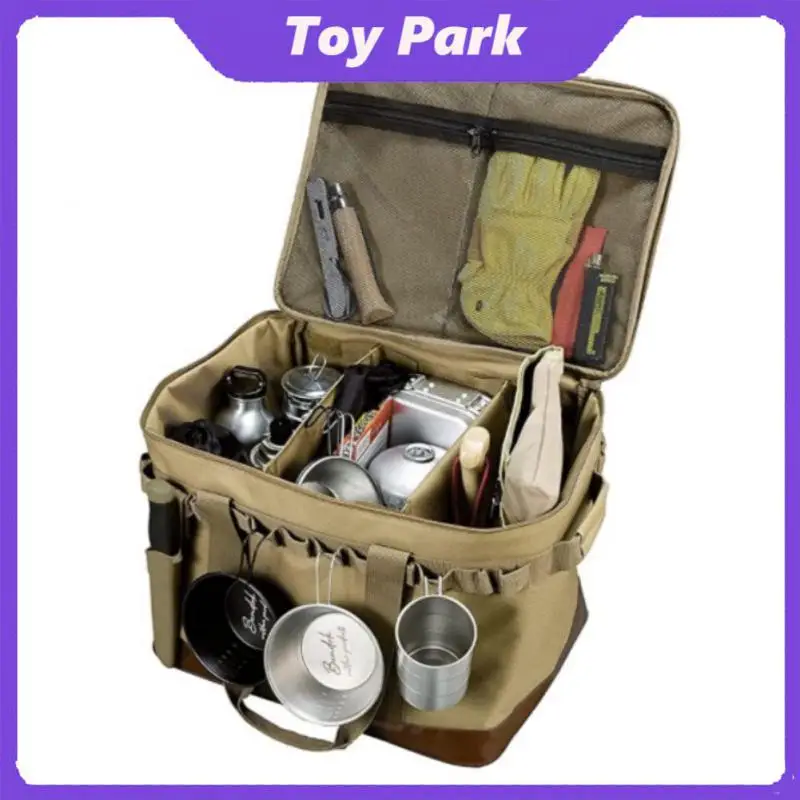 Large Capacity Three Levels Storage Space Tableware Bag Camping Bag Waterproof Tool Bag Outdoor Package Kitchen Storage Nylon
Large Capacity Three Levels Storage Space Tableware Bag Camping Bag Waterproof Tool Bag Outdoor Package Kitchen Storage Nylon