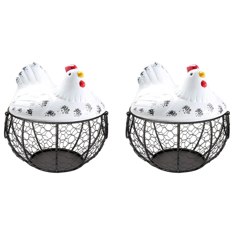 2X Egg Basket,Eggs Holder Basket, Organizer Storage Wrought Wire Restaurant Storage Basket,Kitchen Hen Decor (White)
2X Egg Basket,Eggs Holder Basket, Organizer Storage Wrought Wire Restaurant Storage Basket,Kitchen Hen Decor (White)